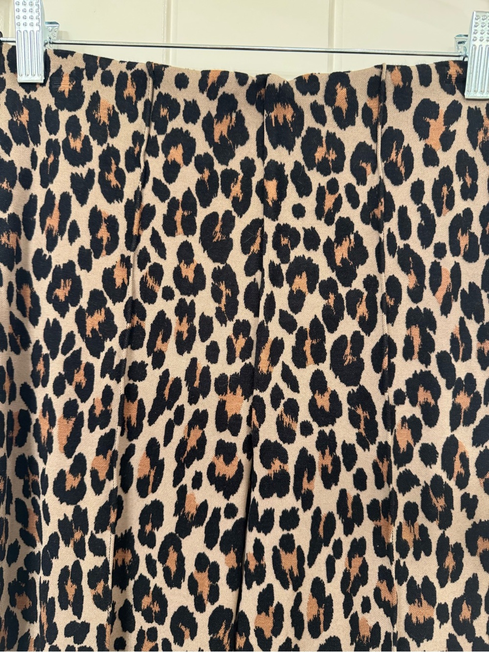 SPANX Leopard Print Flared Pants - Brown & Black - Picture 2 of 5